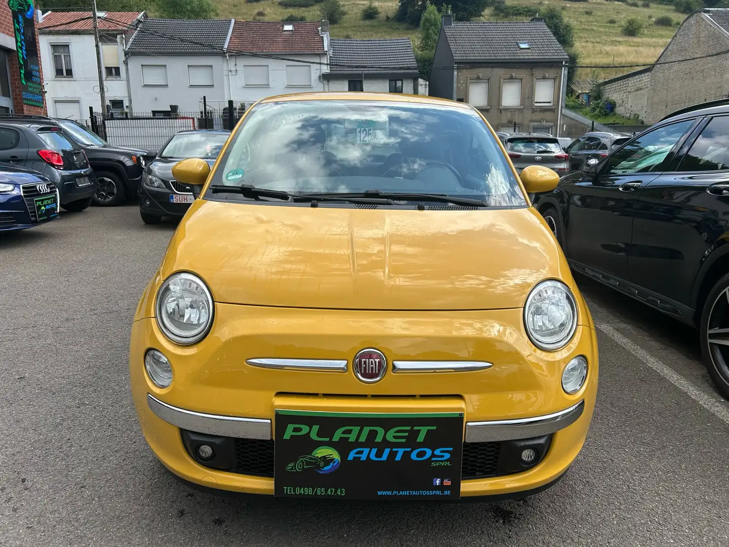 Fiat 500 1.2i 3 PORTES AIRCO GARANTIE 12 MOIS Jaune - 2