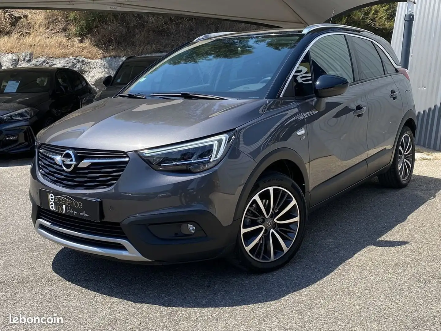 Opel Crossland X 1.2 TURBO 130CH DESIGN 120 ANS BVA EURO 6D-T Grijs - 2