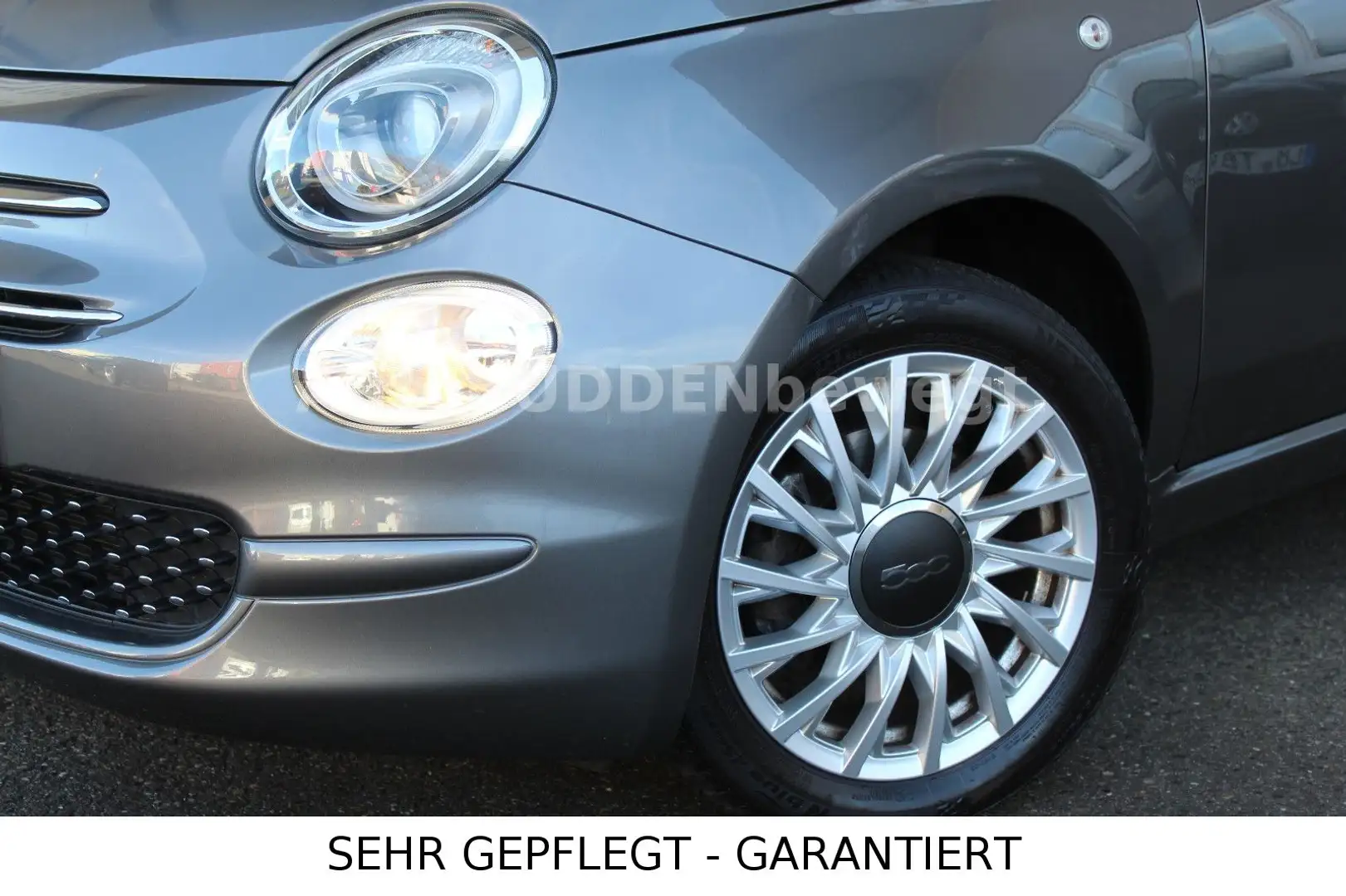 Fiat 500 1.0 GSE HYBRID LOUNGE - 1. HAND - GARANTIE Grau - 2