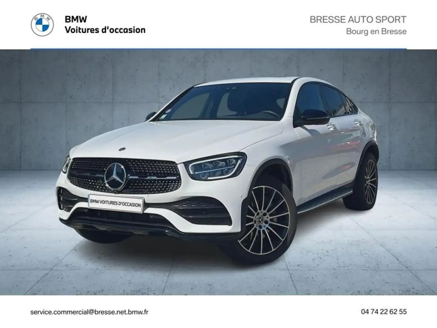 Mercedes-Benz GLC 300 300 de 194+122ch AMG Line 4Matic 9G-Tronic - 1