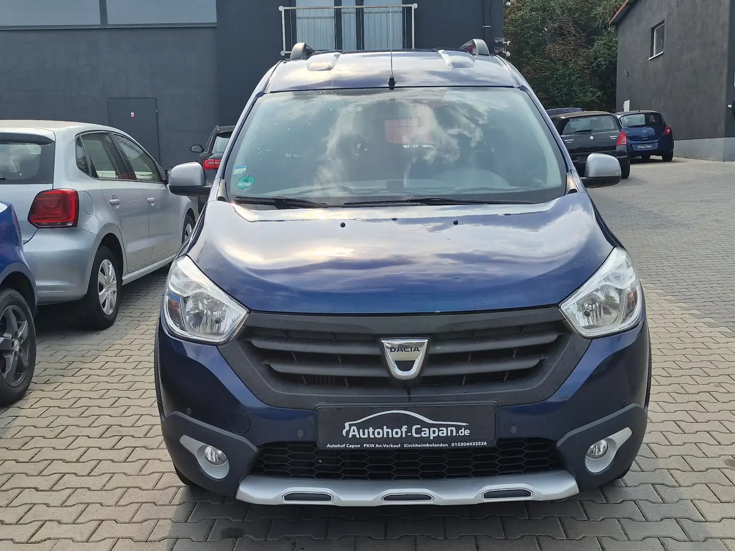 Dacia Dokker dCi 90 Stepway/1.Ha/Navi/Alus/Klima/PDC/Gepfl/ Blau - 2