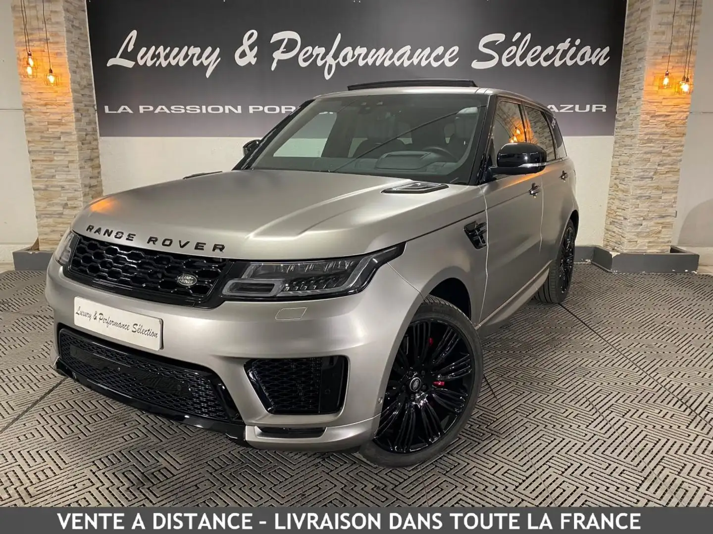 Land Rover Range Rover Sport 5.0 V8 P525 Autobiography - peinture SVO 11Ke - 60 Gris - 1