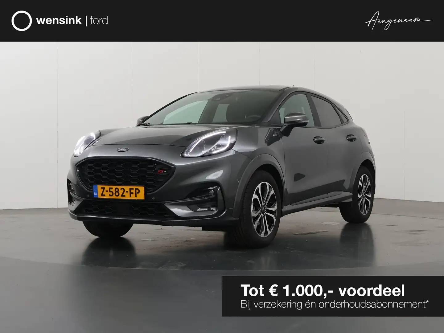 Ford Puma 1.0 EcoBoost Hybrid ST-Line | Winterpakket | Parke Gris - 1