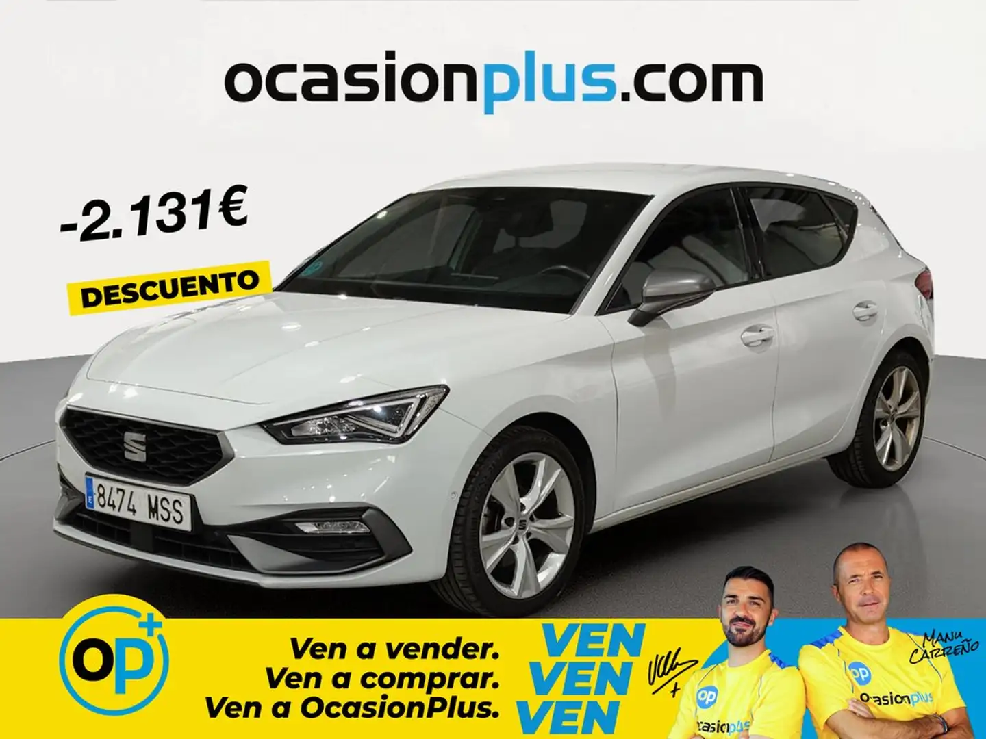 SEAT Leon 1.0 TSI S&S FR 25º Aniversario 110 Blanco - 1