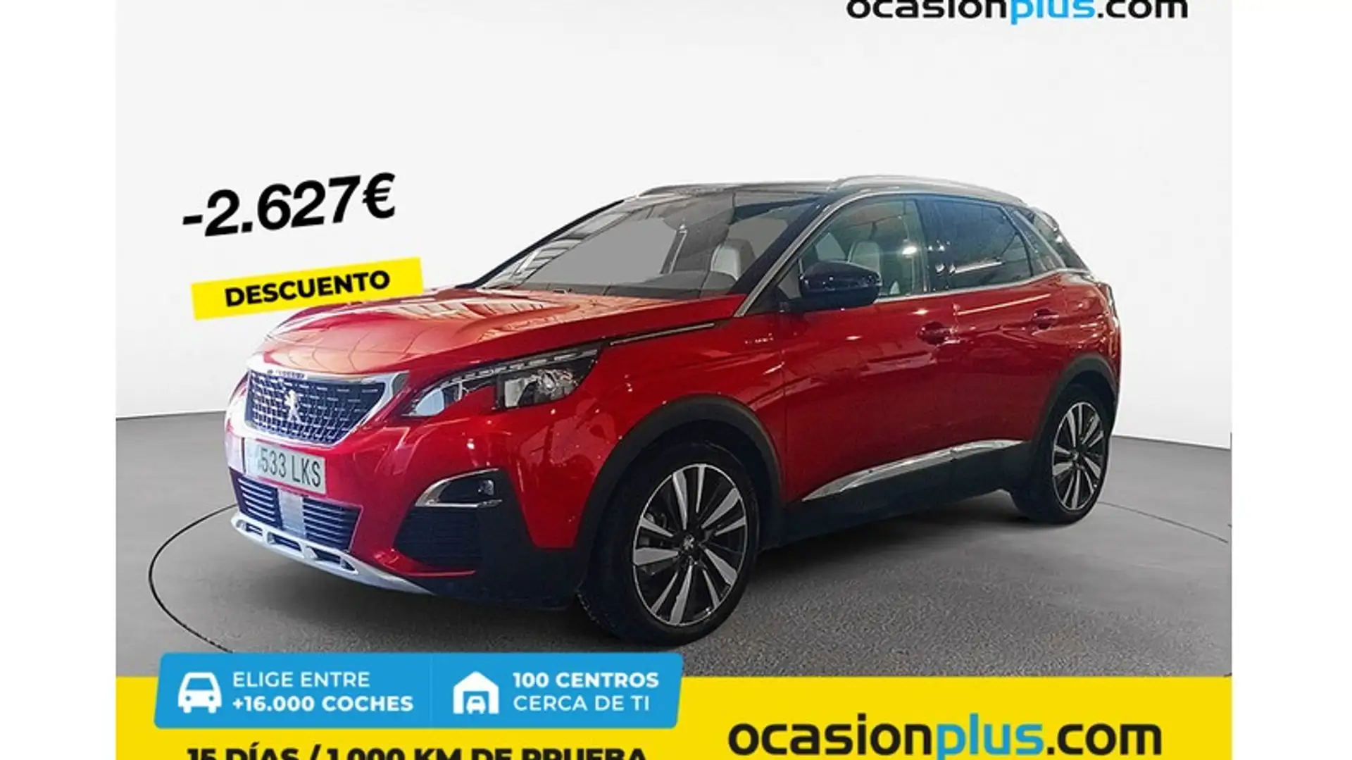 Peugeot 3008 1.6e-HDI Active ETG6 115 Rouge - 1
