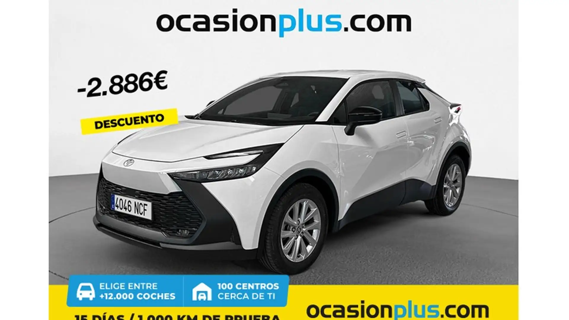 Toyota C-HR 140H Active Blanc - 1