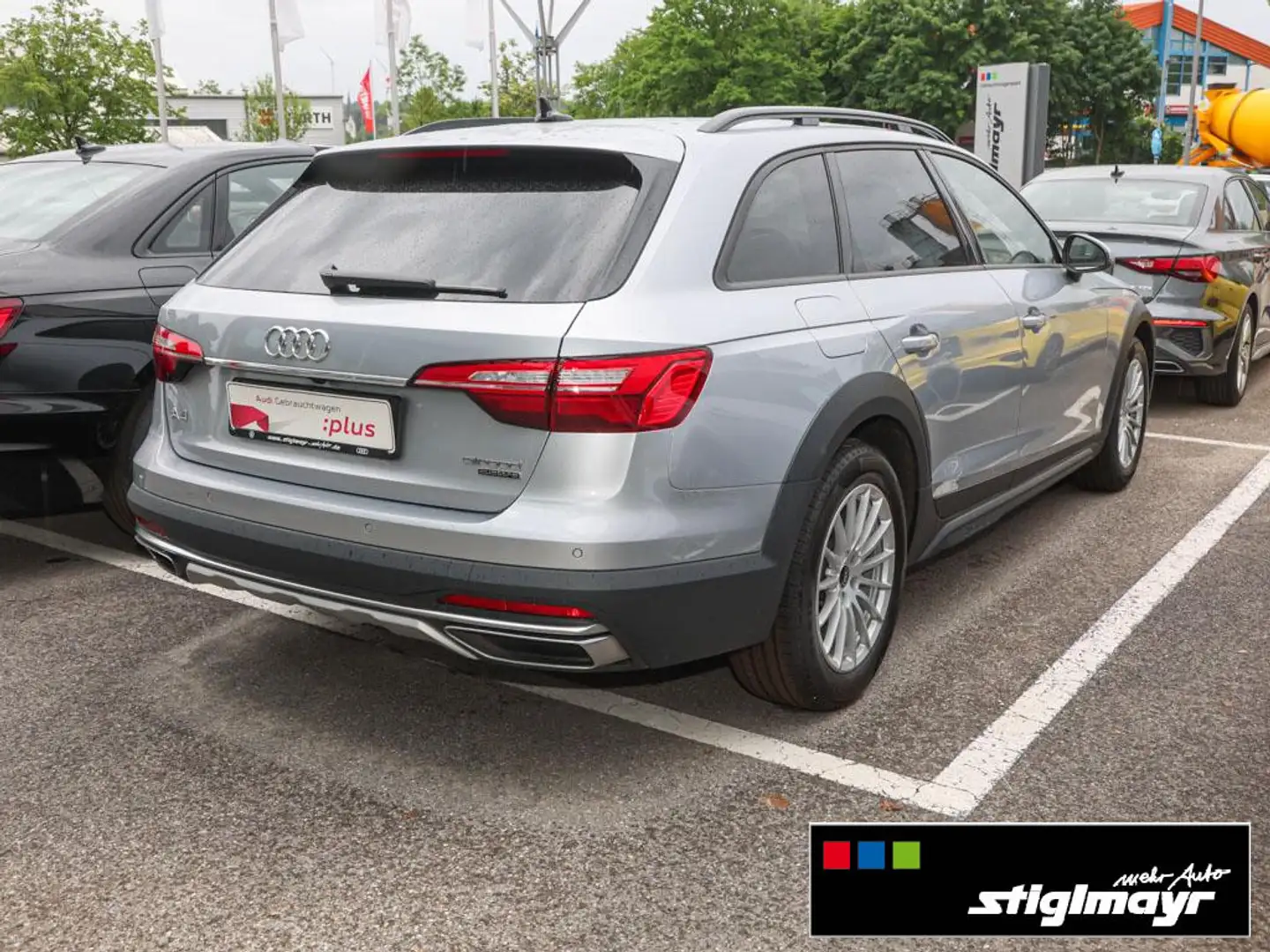 Audi A4 allroad 40 TDI ACC+AHK+KAMERA+NAVI Silber - 2