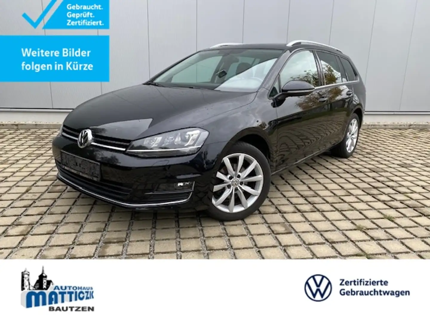 Volkswagen Golf Variant VII Variant 1.4 TSI Highline TOP-PAKET/17-ZOLL/XE Schwarz - 1