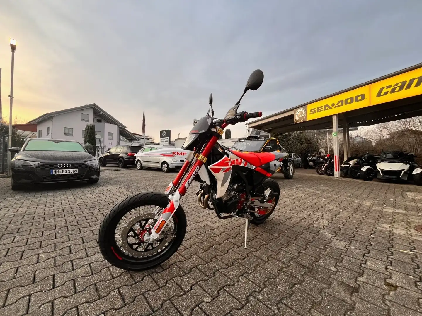 Fantic 125M XMF 125 Motard - Supermoto Competition - MY25 Roşu - 1