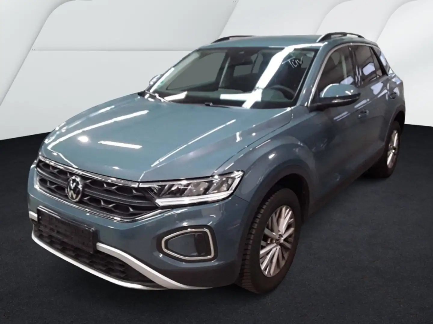 Volkswagen T-Roc 1.0 TSI LIFE NAVI LED CARPLAY SHZ ALU ISOFIX Blau - 1