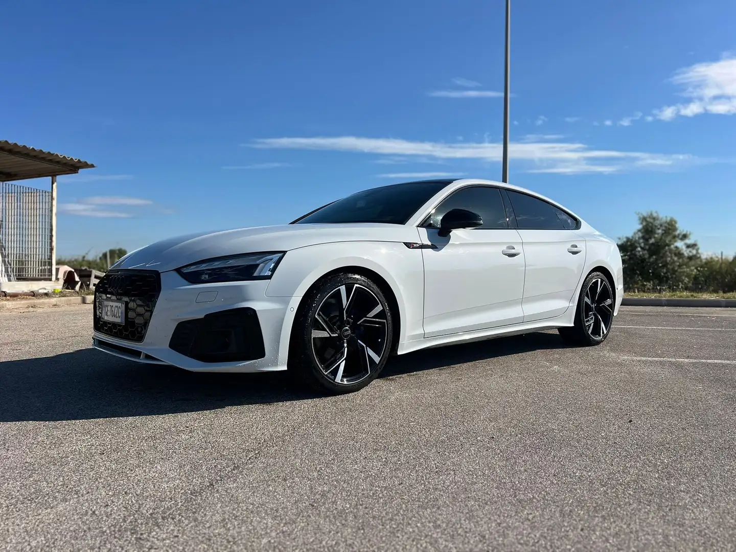Audi A5 A5 Sportback 40 g-tron S line s-tronic GARANZIA Wit - 2