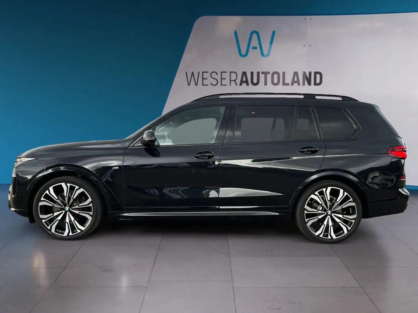 BMW X7 40d xD M Sport PRO INTEGRAL H/K PANO ICON 23' Schwarz - 2