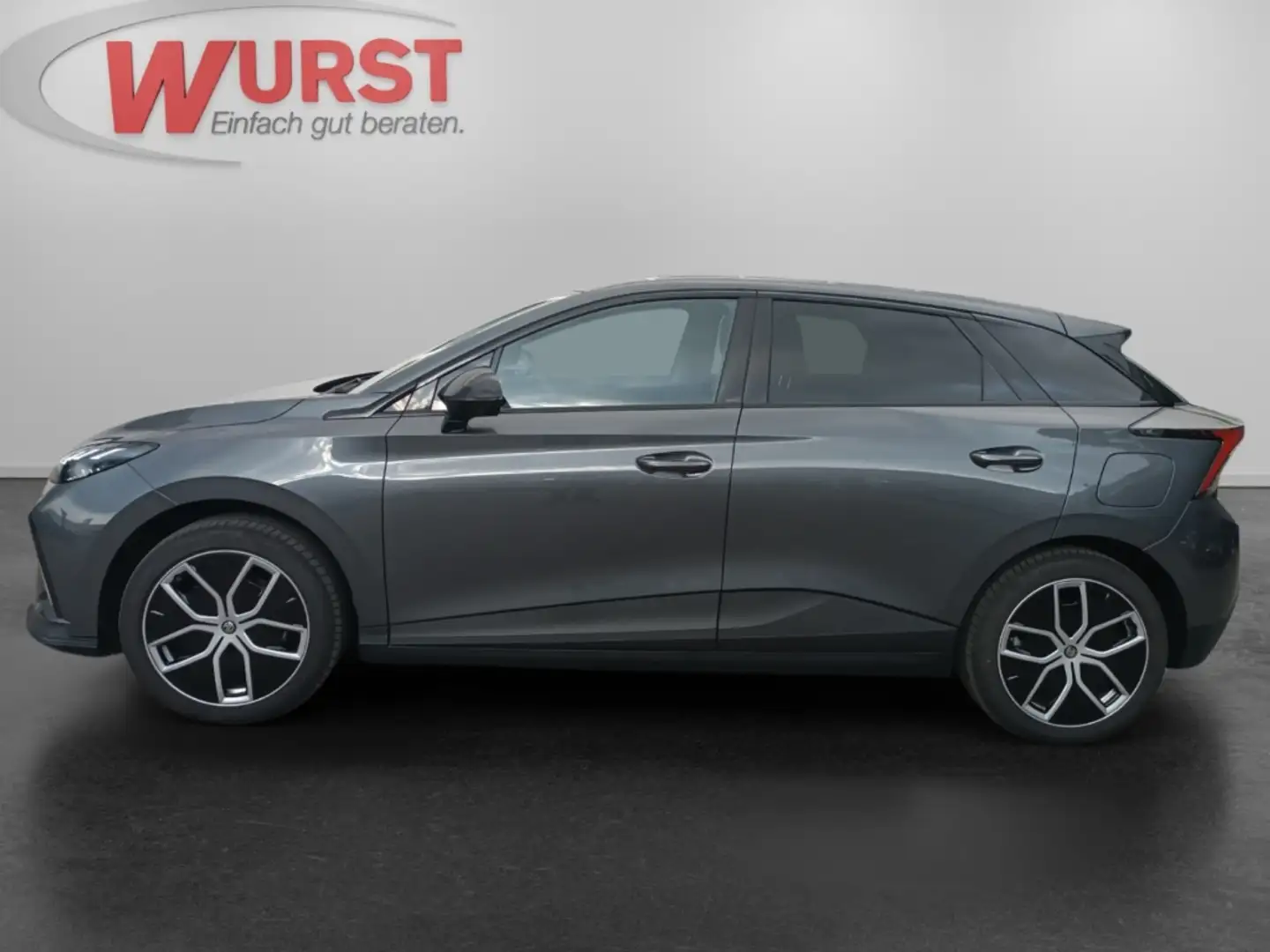 MG MG4 Luxury 64kW Wärmepumpe Rundumkameras LED ACC CarPl Grau - 2