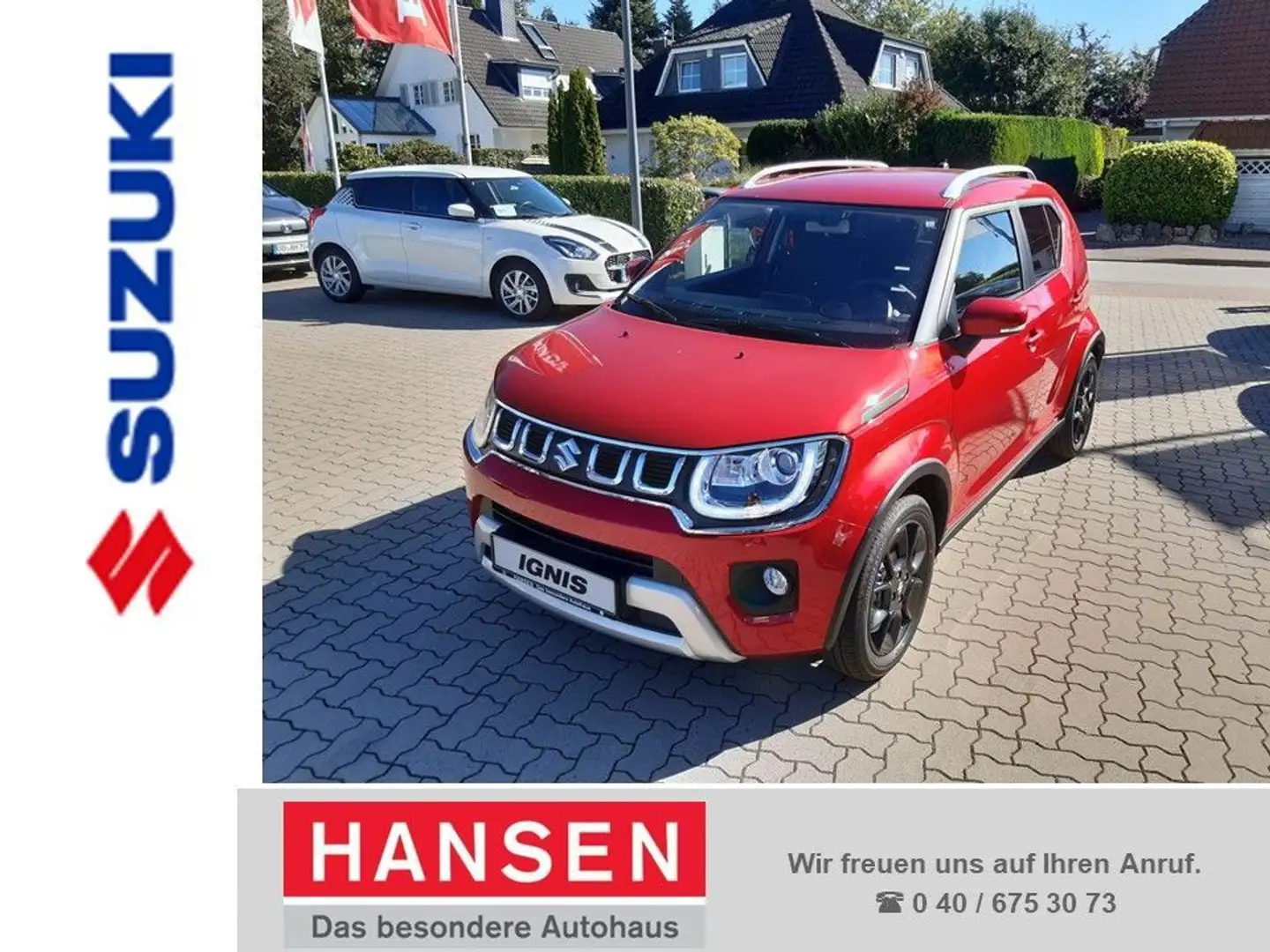 Suzuki Ignis 1.2 Comfort CVT Hybrid Rot - 1