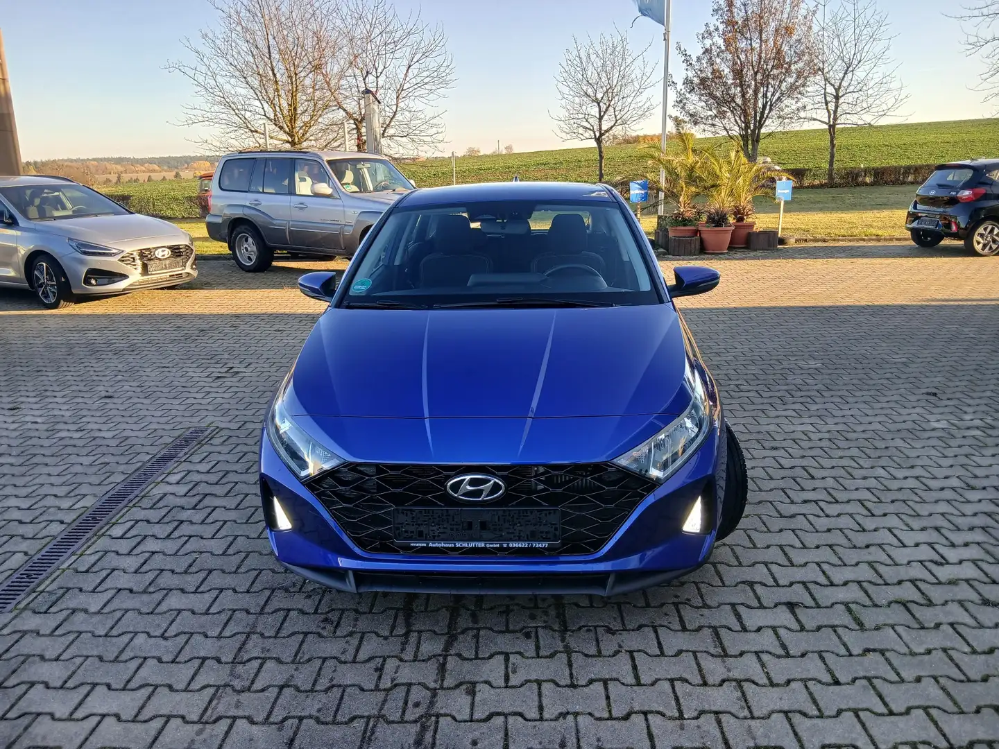 Hyundai i20 i20 1.0 T-GDI 48V-Hybrid Intro Klima / M+S Bleu - 2