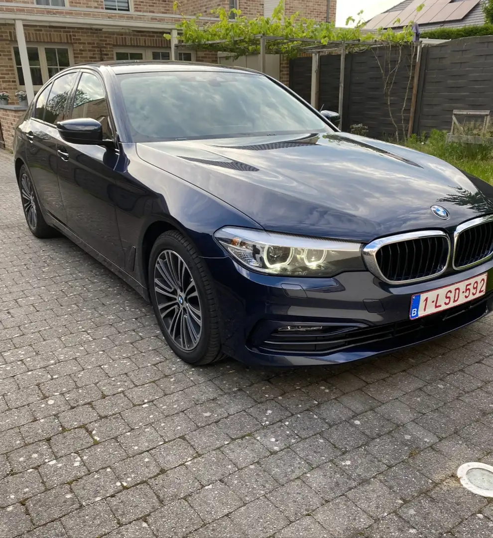 BMW 525 525d Aut. Sport Line Bleu - 2