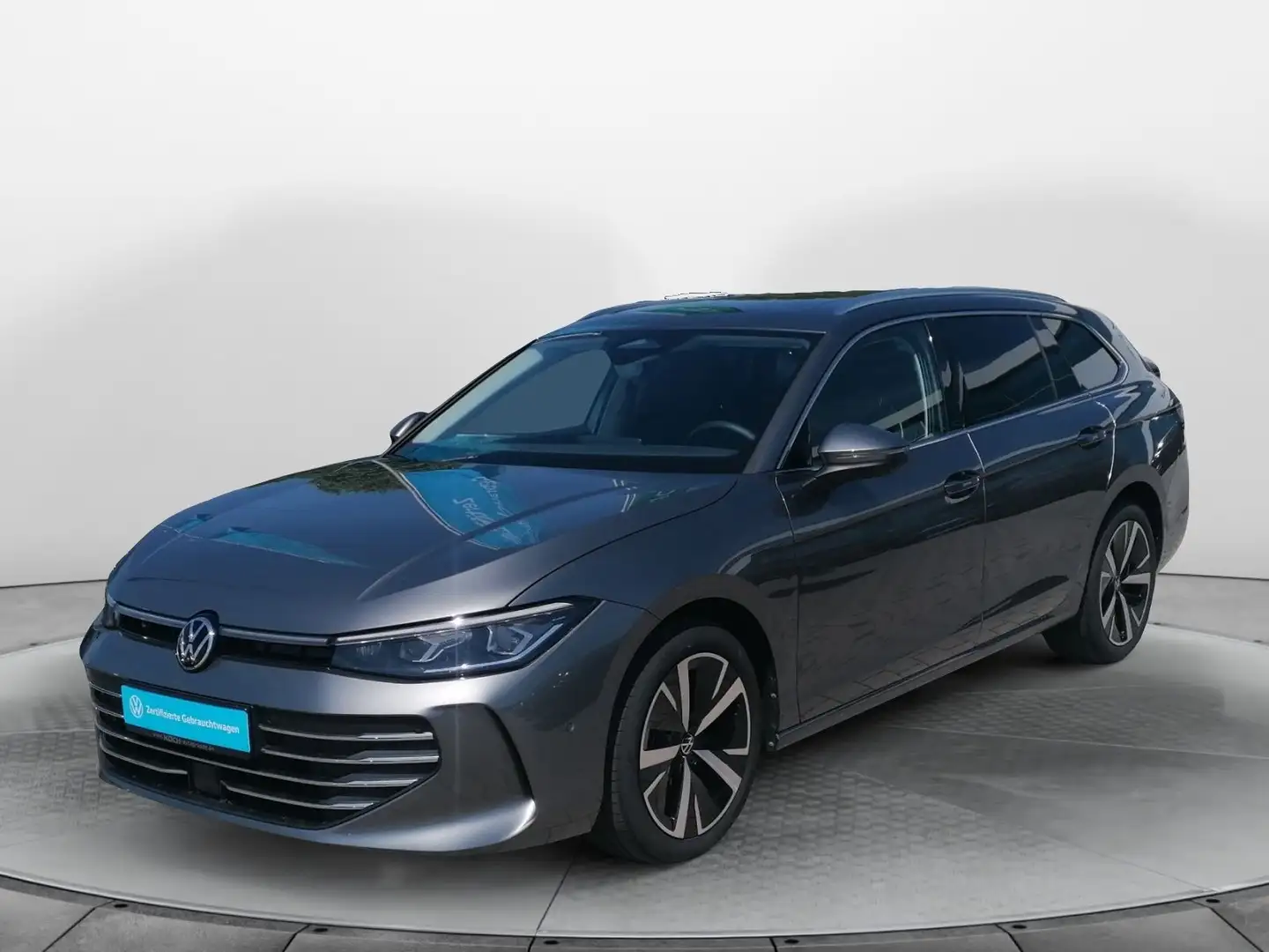 Volkswagen Passat Variant 2.0TDI Business DSG Navi LED AHK Gris - 2