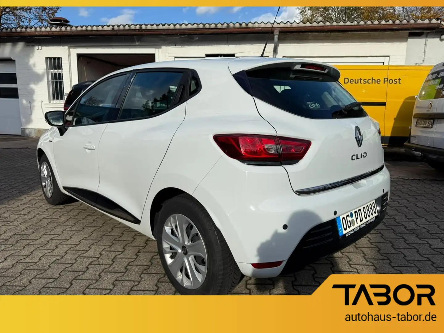 Renault Clio IV 0.9 TCe 90 Limited Klimaanlage R&Go Weiß - 2