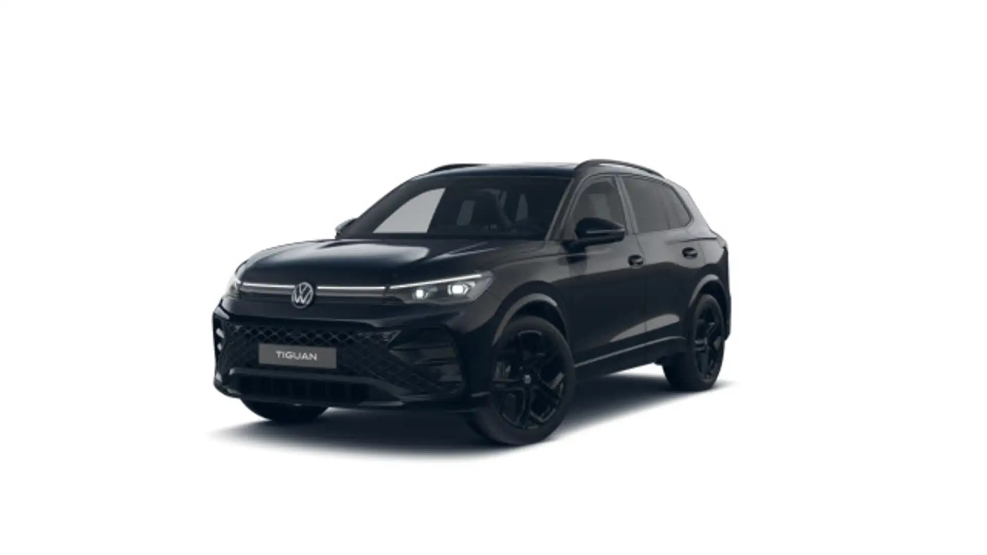 Volkswagen Tiguan R-Line 2,0 l TDI SCR 4M AHK+PANO+KAMERA+N Schwarz - 2