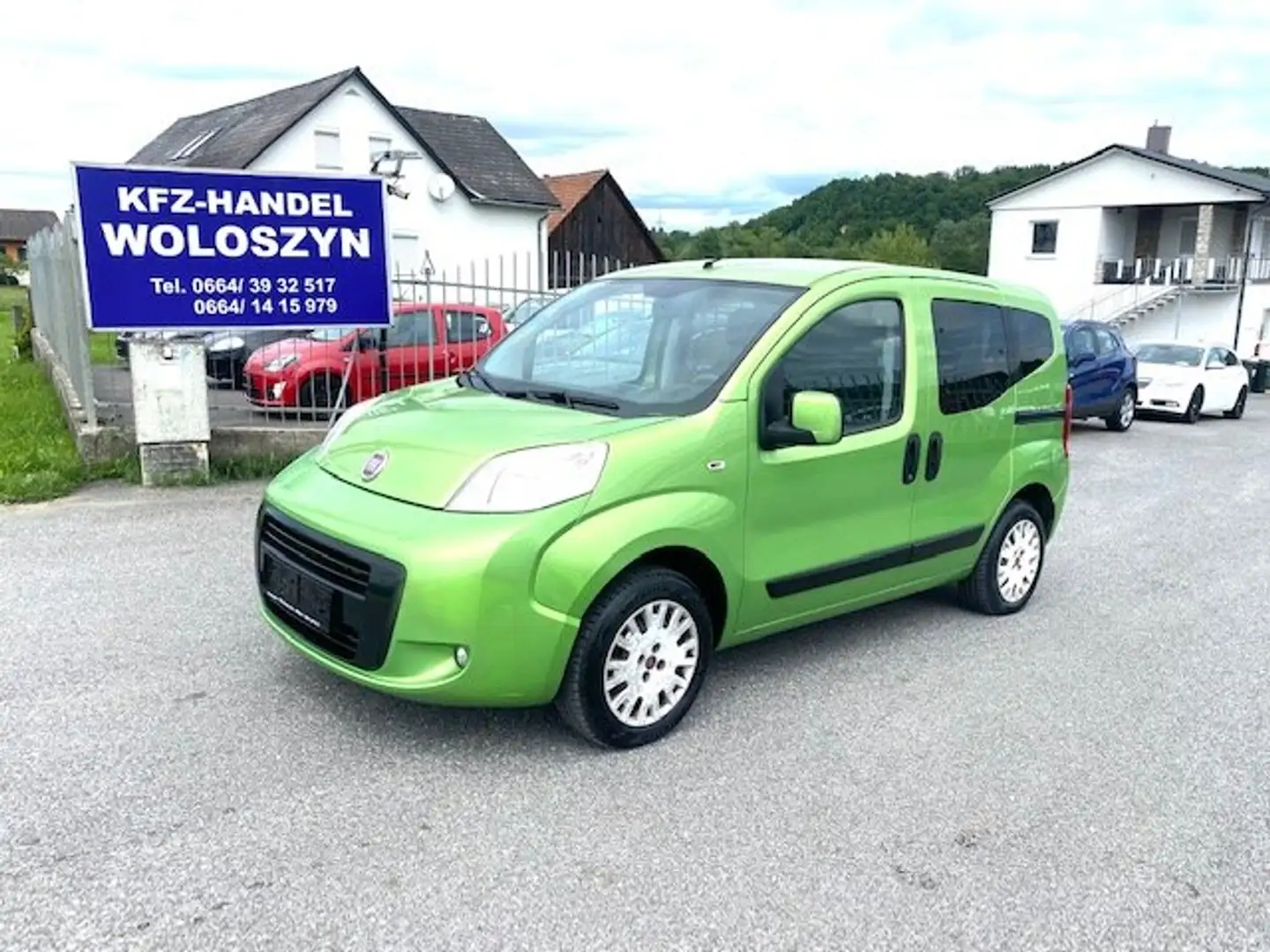 Fiat Qubo Fiorino 1,4 GAS / BENZIN  NEUES PICKERL 3-25 Verde - 1