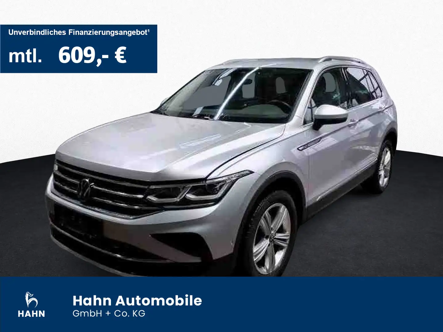 Volkswagen Tiguan 2.0TDI DSG 4Mo Elegance AHK Matrix Standh Silber - 1