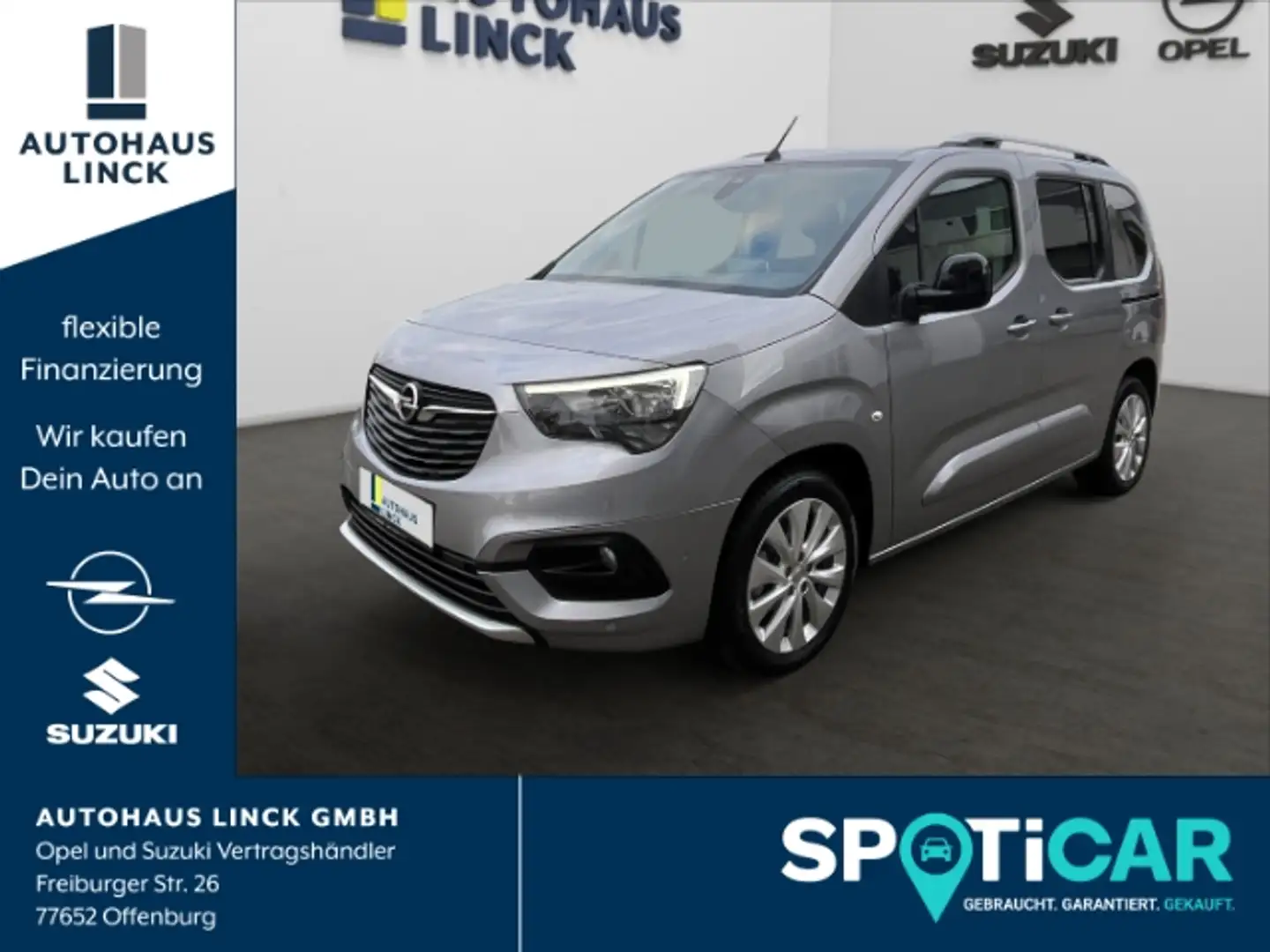Opel Combo-e Life Ultimate Navi Rückfahrkamera Pano Grau - 1