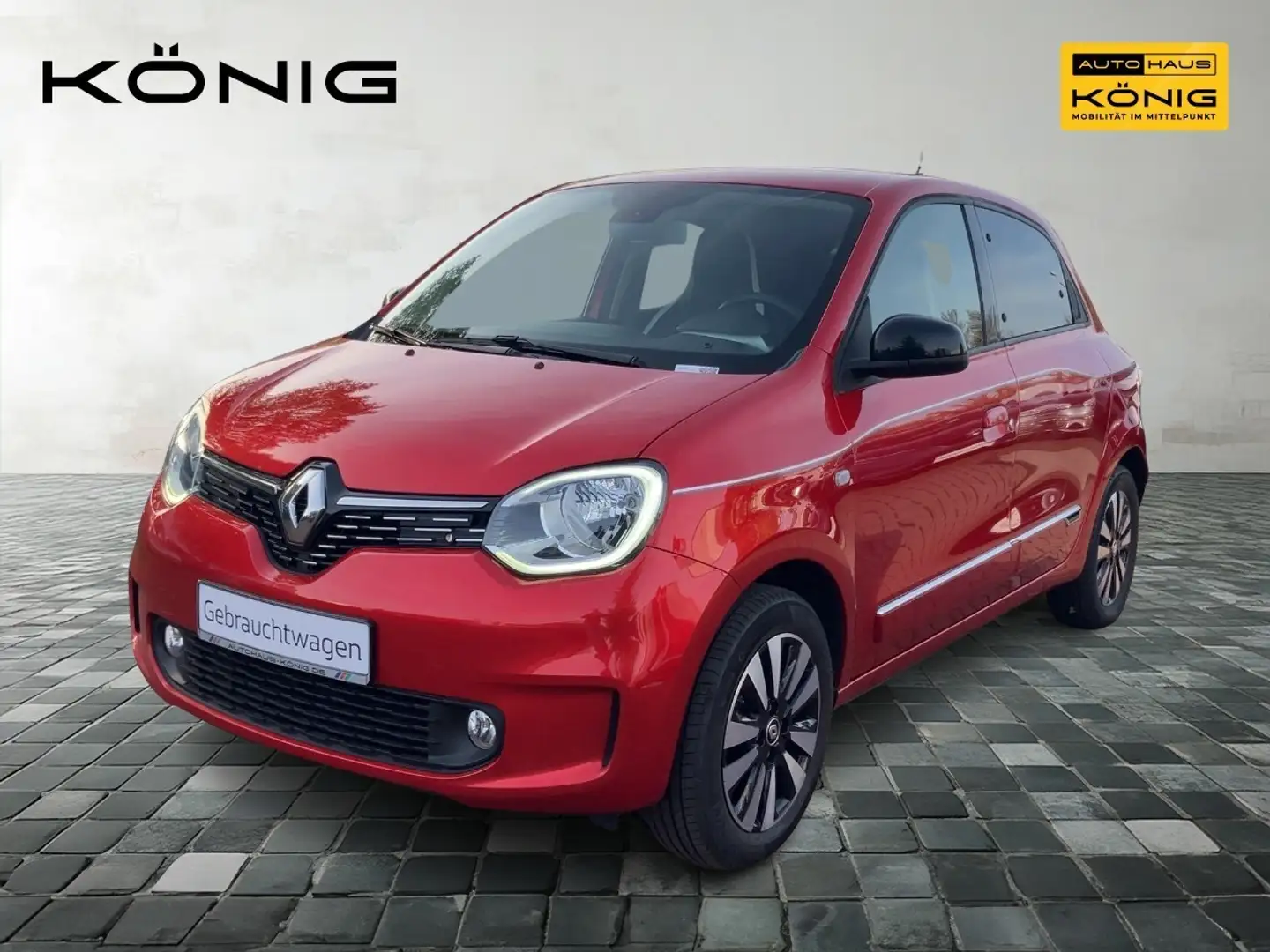 Renault Twingo Techno Electric Rückfahrkamera Rot - 1