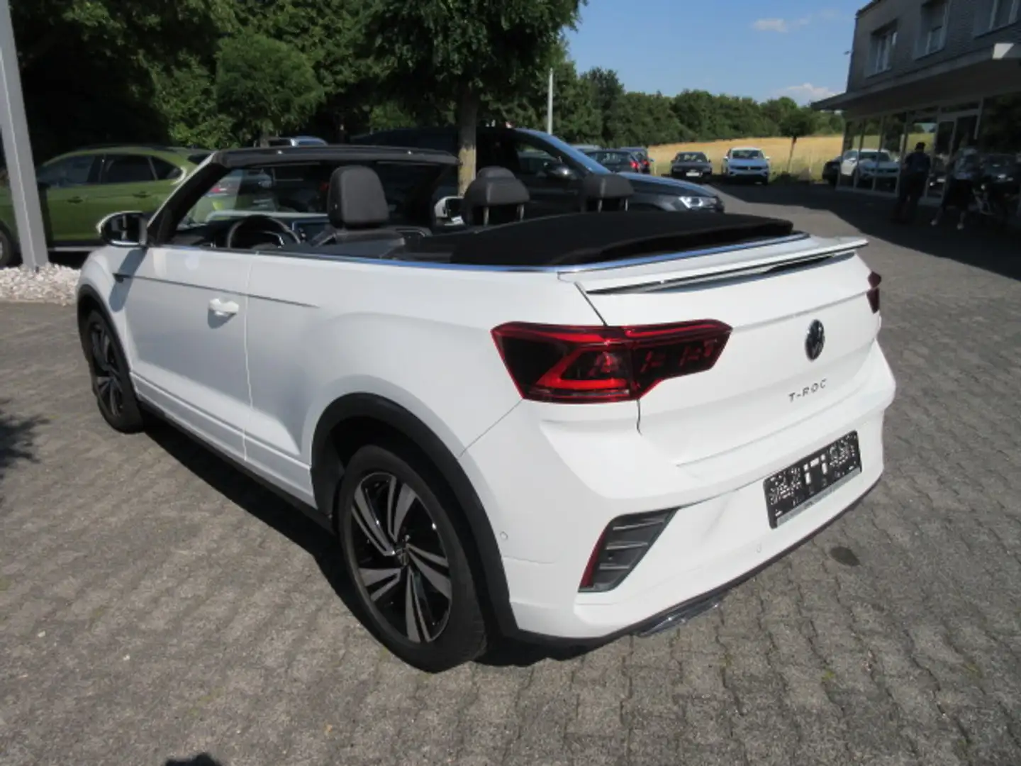 Volkswagen T-Roc Cabrio R-Line 1.5 TSI DSG NAVI KAMERA IQ LIGHT ACC Blanc - 2
