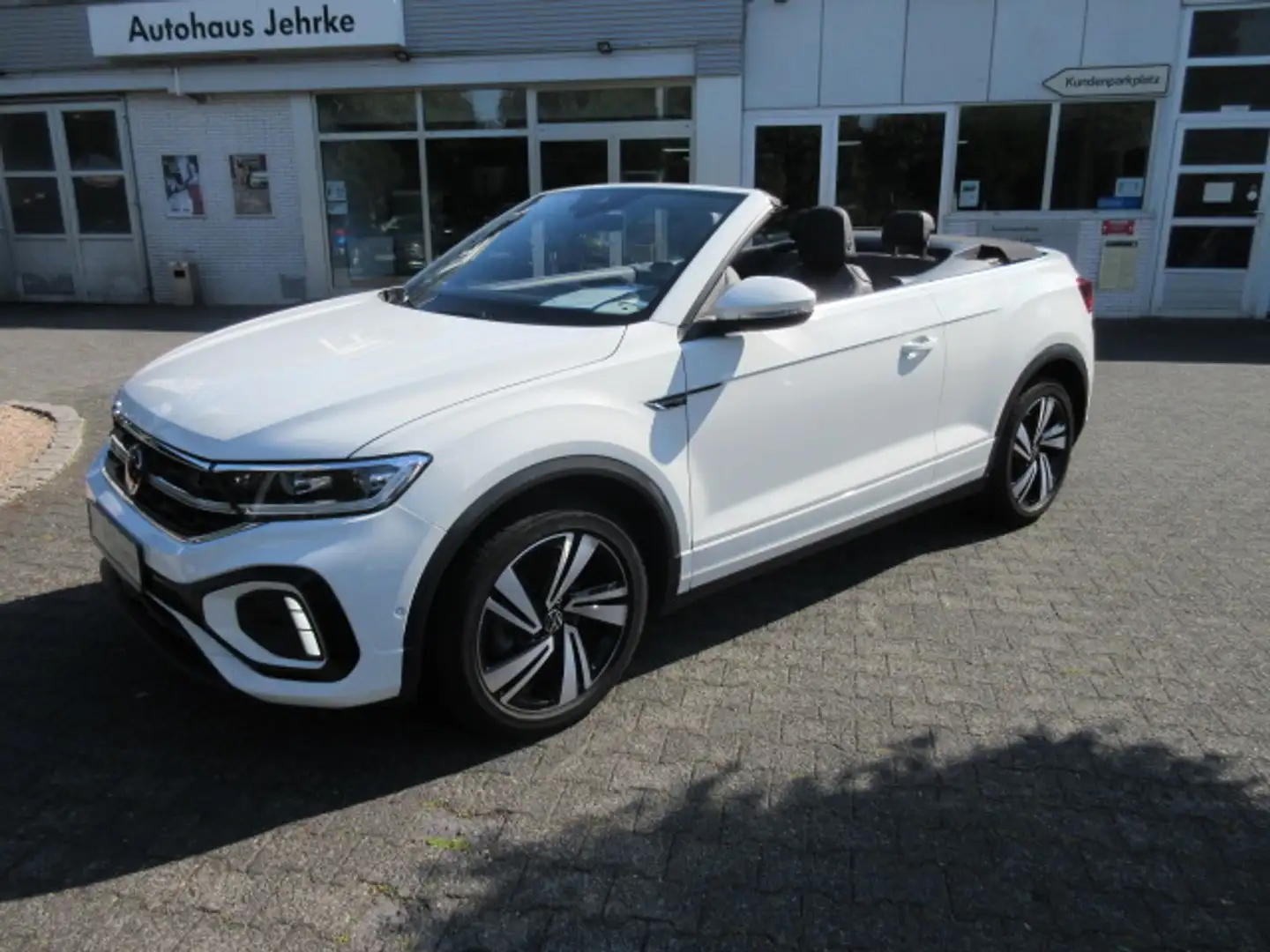 Volkswagen T-Roc Cabrio R-Line 1.5 TSI DSG NAVI KAMERA IQ LIGHT ACC Blanc - 1