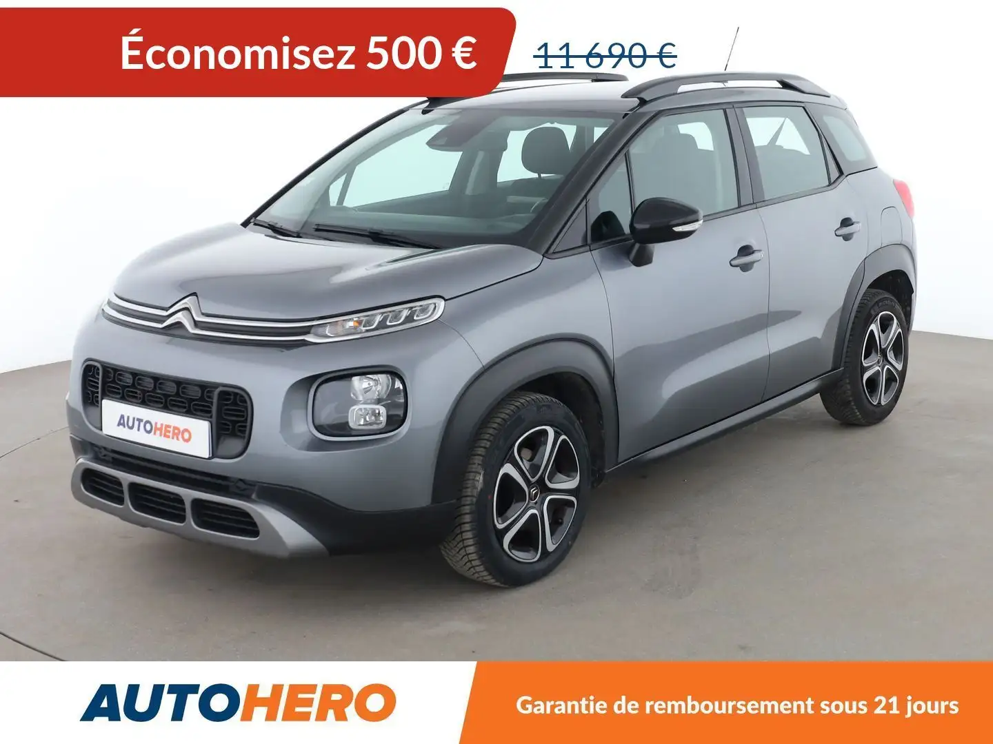 Citroen C3 Aircross 1.5 Blue-HDi Feel Business EAT6 Gris - 1