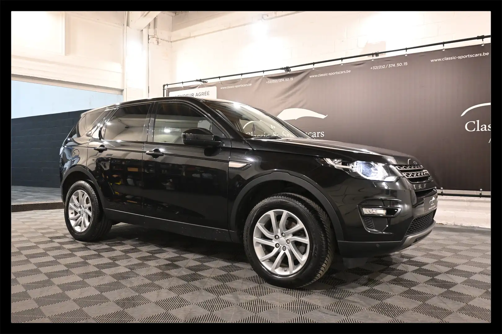 Land Rover Discovery Sport 2.0 TD4 EURO 6b / CAMERA / CUIR / GPS NAVI !! Gris - 1