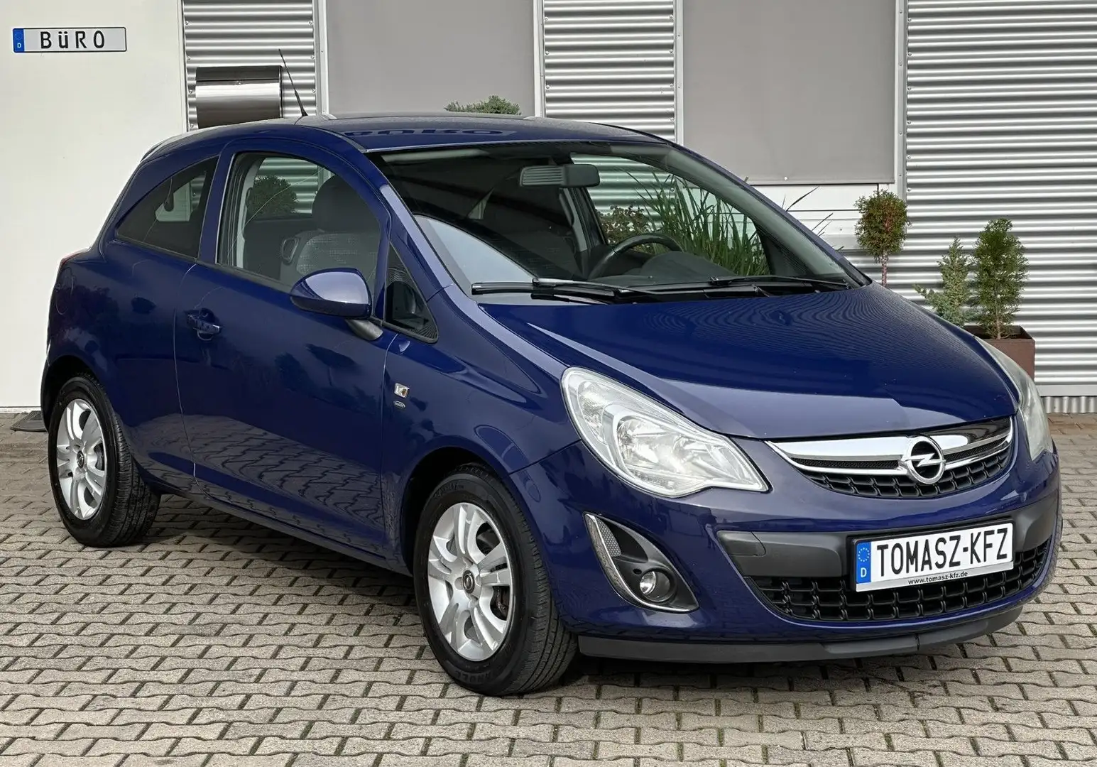 Opel Corsa D 1.2 ecoFLEX Satellite*Kette+TÜV+Insp.NEU Bleu - 1