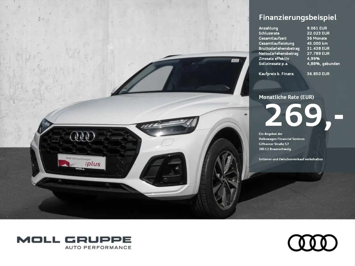 Audi Q5 SUV S line 40 TDI quattro 150(204)  S tronic Virtu Alb - 1
