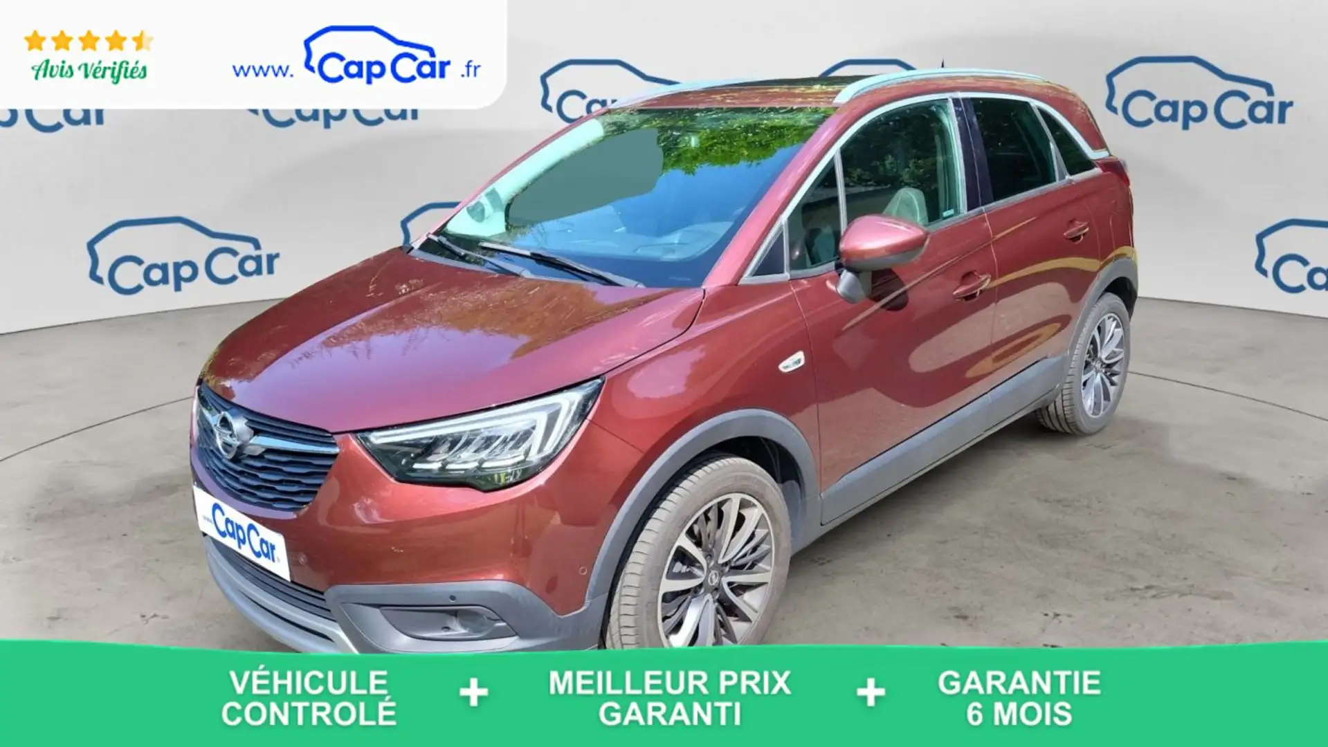 Opel Crossland X 1.2 Turbo 130 Ultimate Rouge - 1