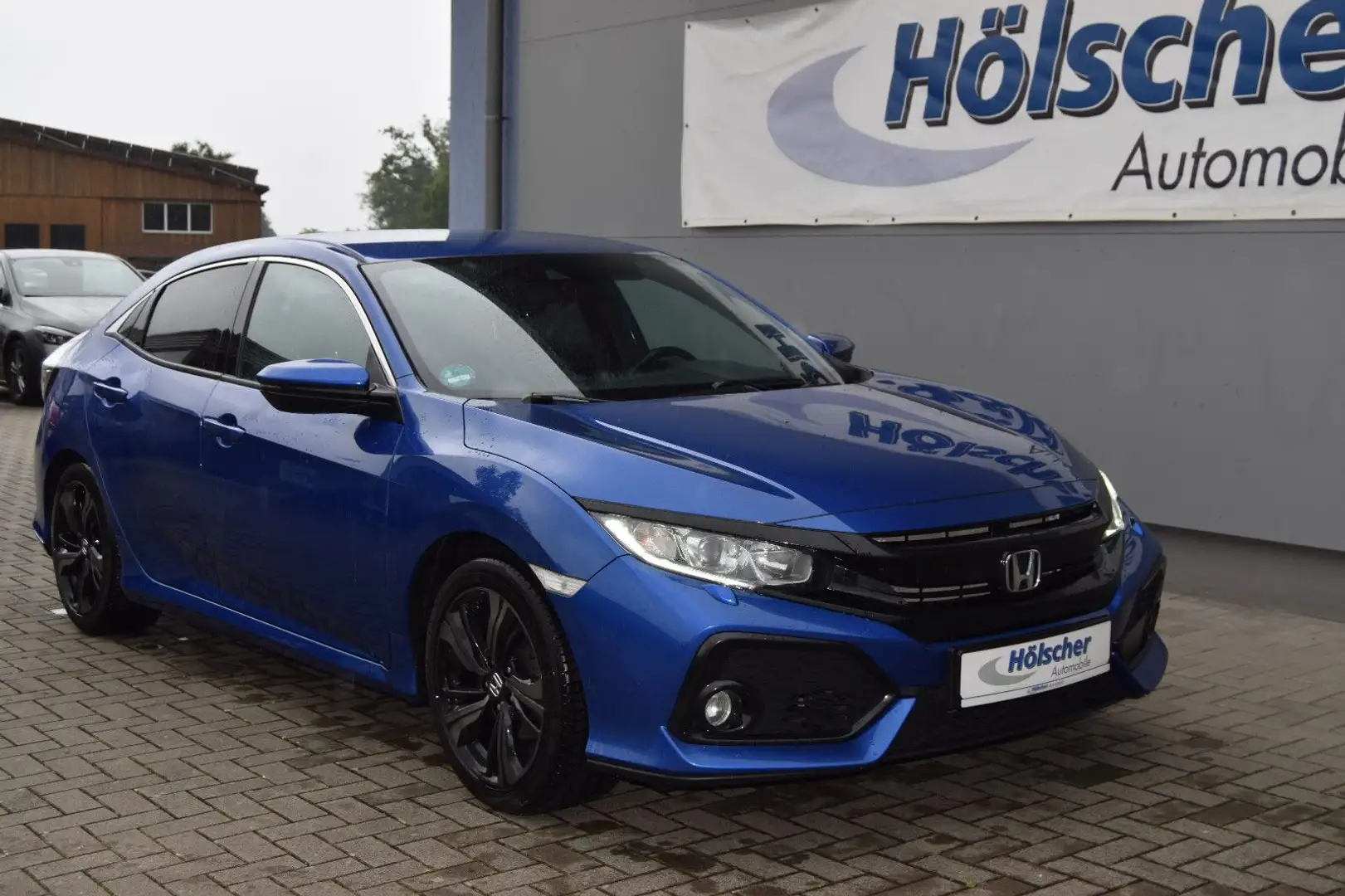 Honda Civic Lim. 5-trg. 1.0 Eleg,Navi,Kam,Xenon,Parks, Albastru - 1