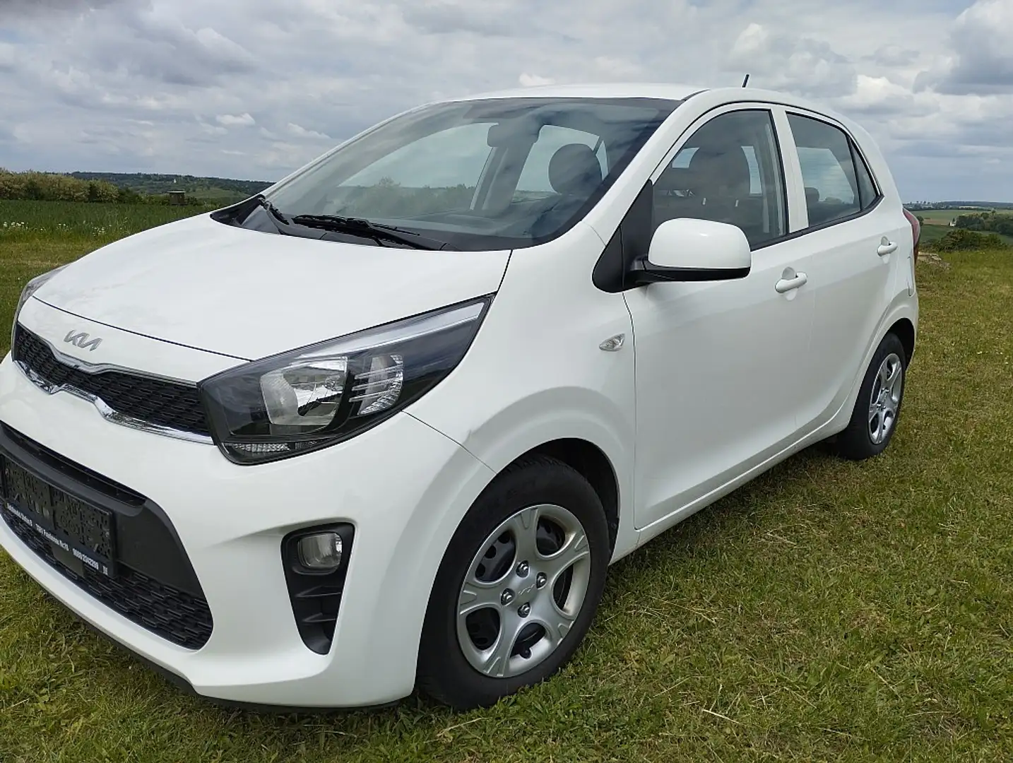 Kia Picanto 1,0  Lenkrad-Sitzheizung+Winterreifen+Felgen Blanc - 1