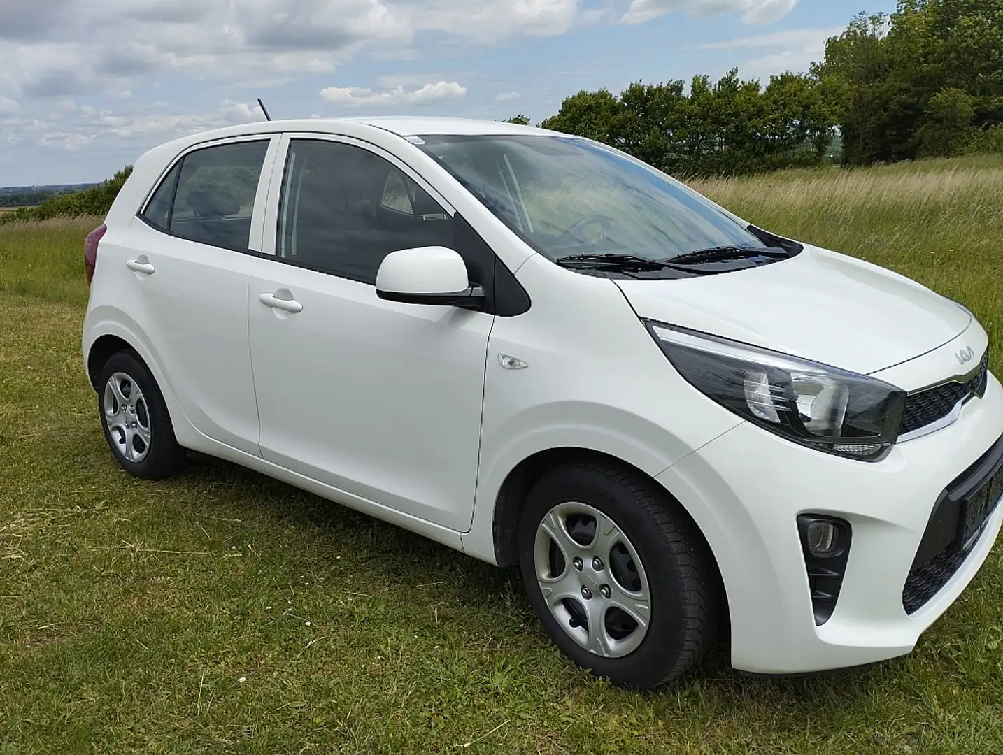 Kia Picanto 1,0  Lenkrad-Sitzheizung+Winterreifen+Felgen Blanc - 2