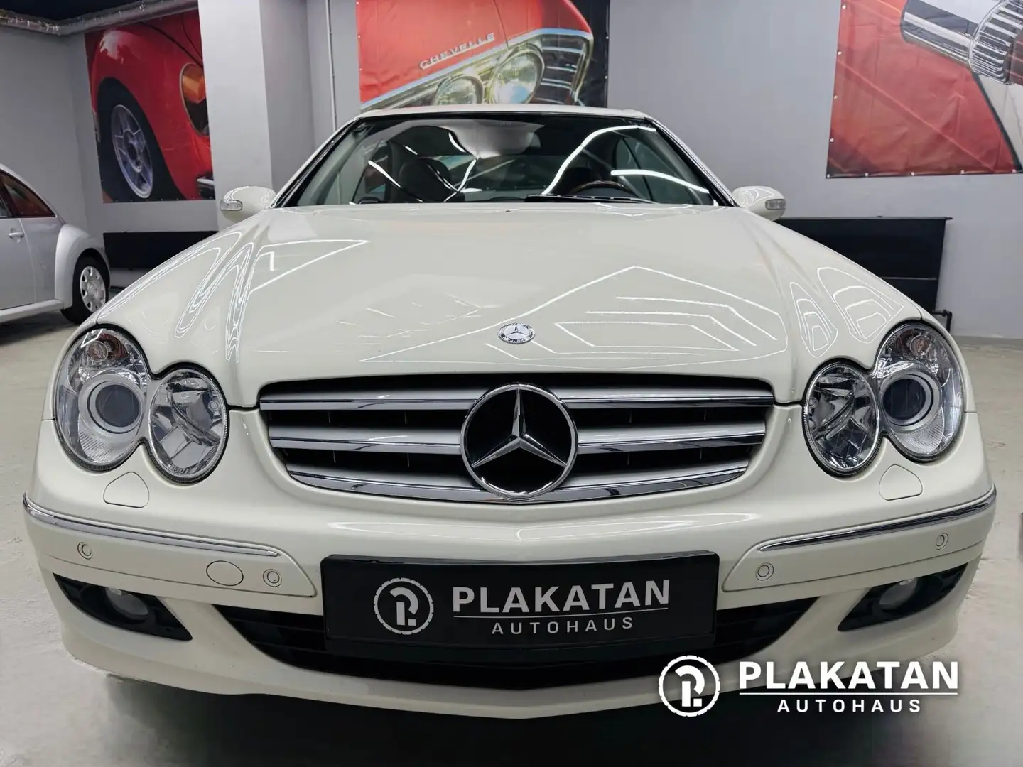 Mercedes-Benz CLK 200 Kompressor Elegance Memory Leder Holz Blanc - 2