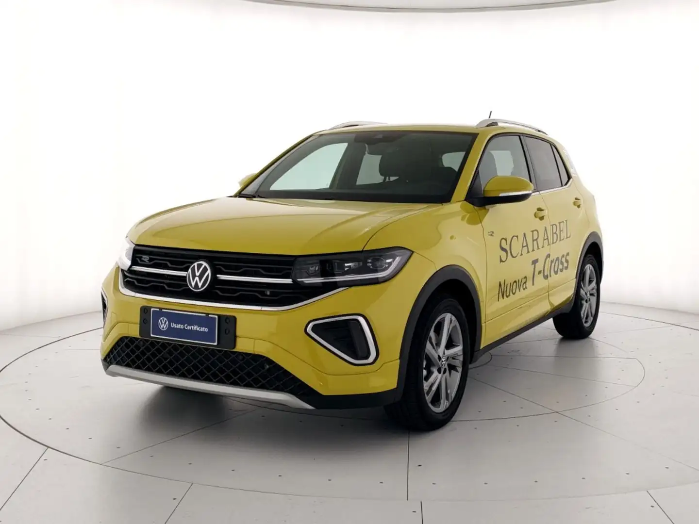 Volkswagen T-Cross 1.0 tsi r-line 115cv Giallo - 1
