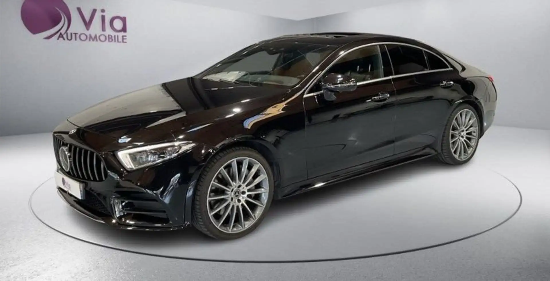 Mercedes-Benz CLS Classe Mercedes 400 D 340CH AMG LINE%2B 4MATIC 9G-TRONIC EURO6D-T Schwarz - 1