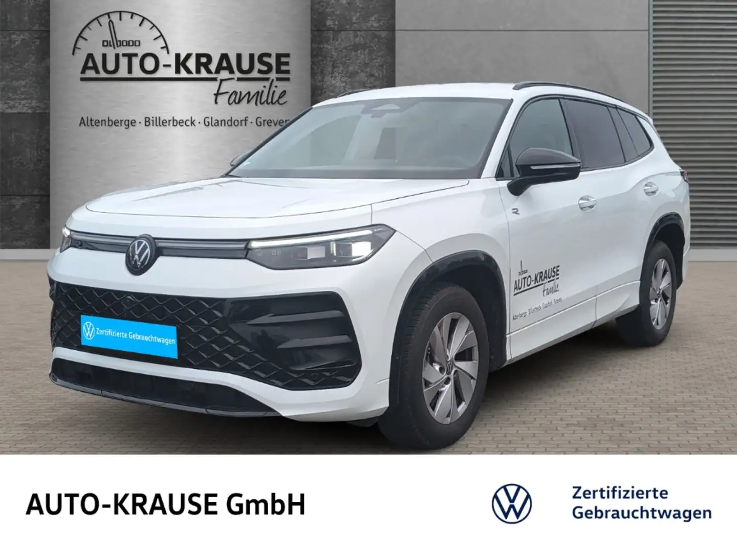 Volkswagen Tayron 110 kW EU6e R-Line 2.0 l TDI SCR DSG Weiß - 1