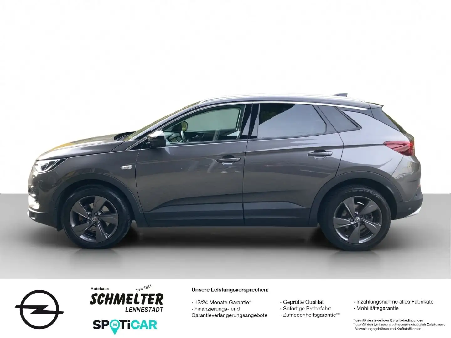 Opel Grandland X Ultimate Leder Xenon Kamera Ahk usw. Grau - 2