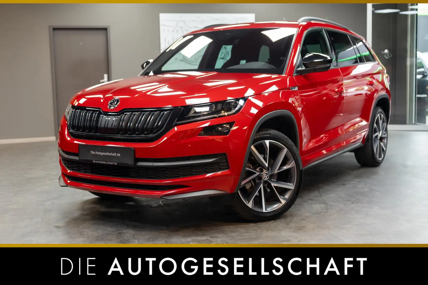 Skoda Kodiaq 1.4 TSI ACT Sportline 4x4*LED*NAVI*2.HD* Rouge - 1