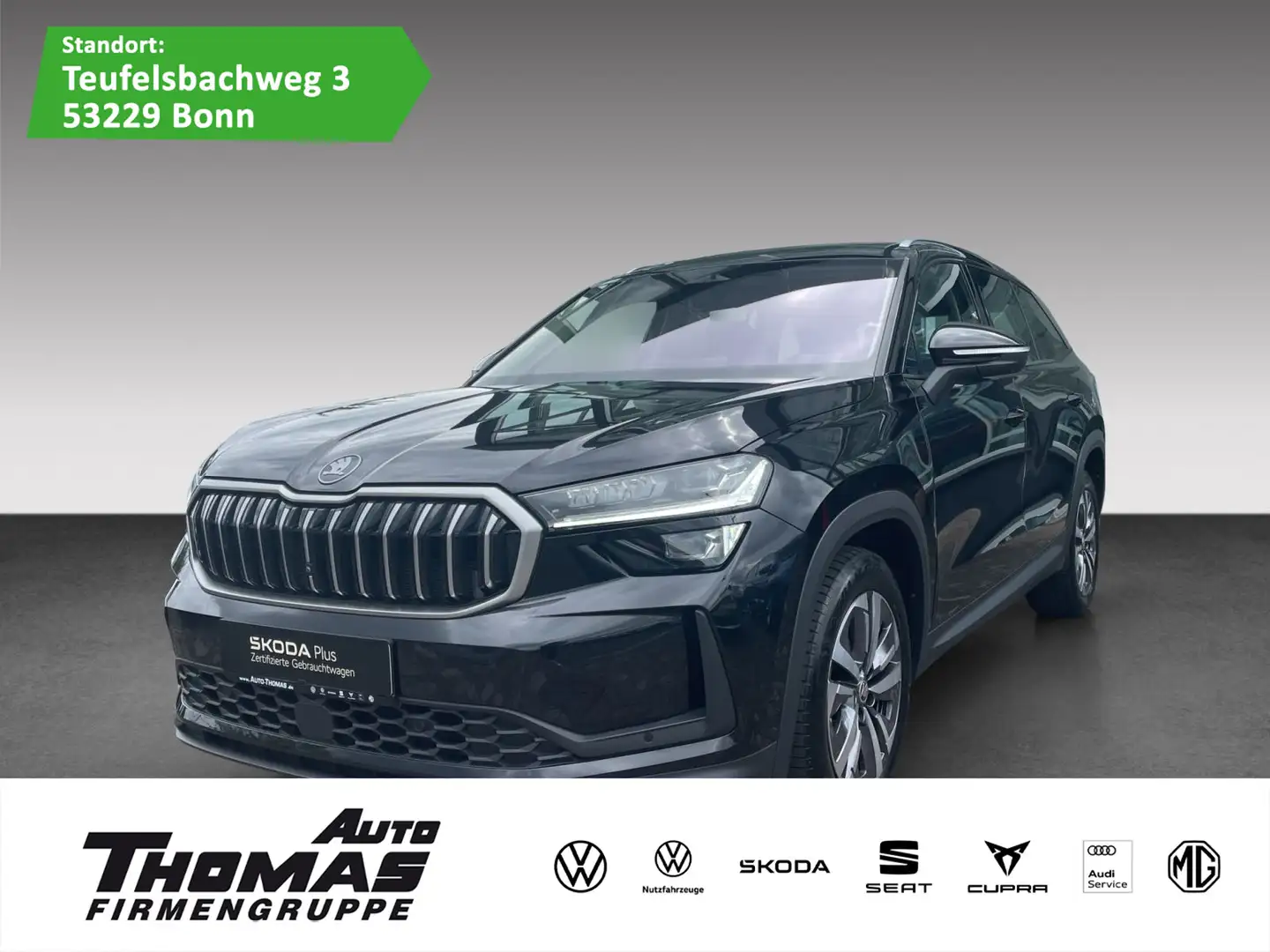 Skoda Kodiaq Selection 2.0 TDI DSG 4x4 LED AHK NAVI Schwarz - 1