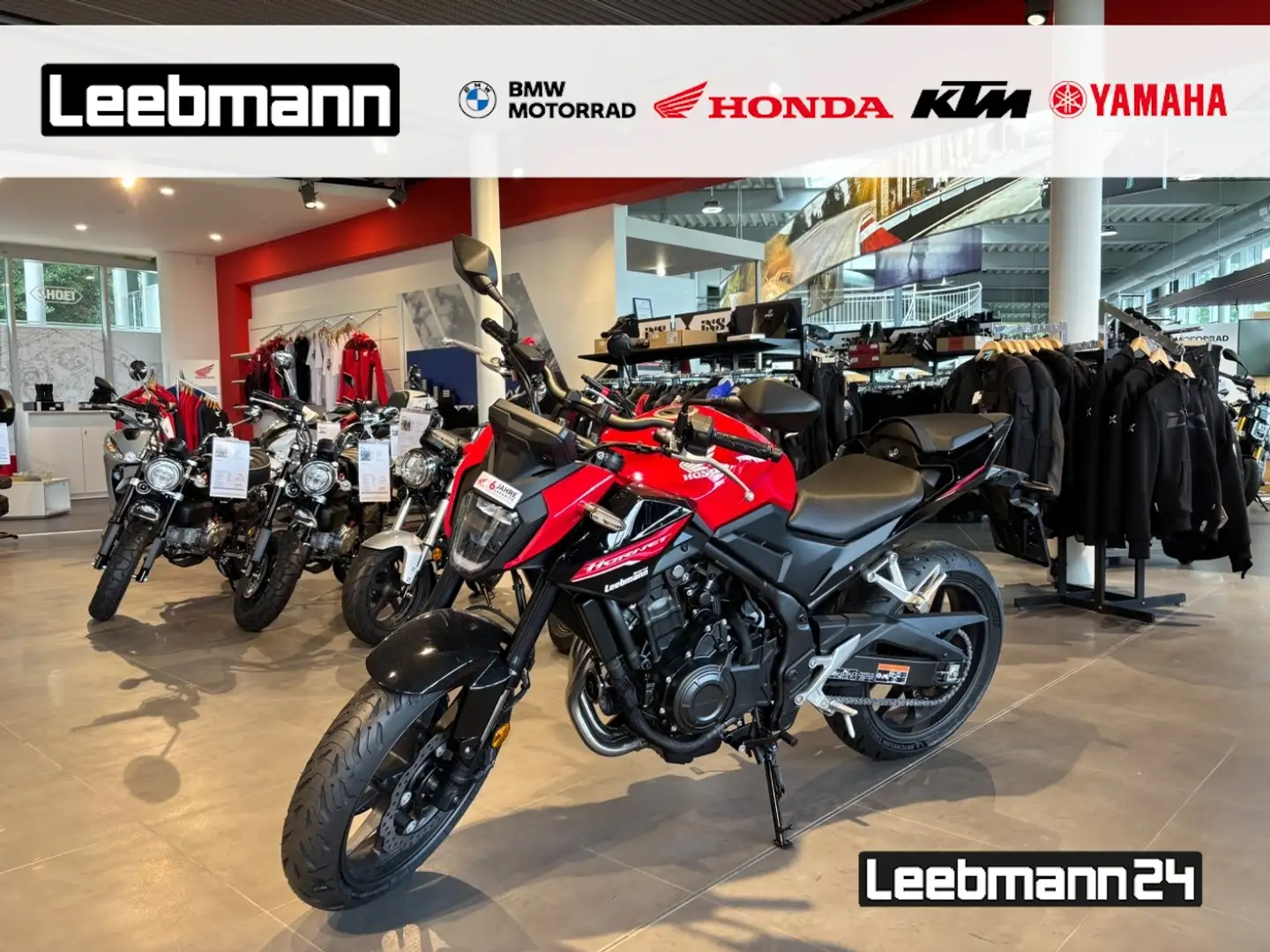 Honda CB 500 Hornet 2025 alle Farben verfügbar crvena - 1