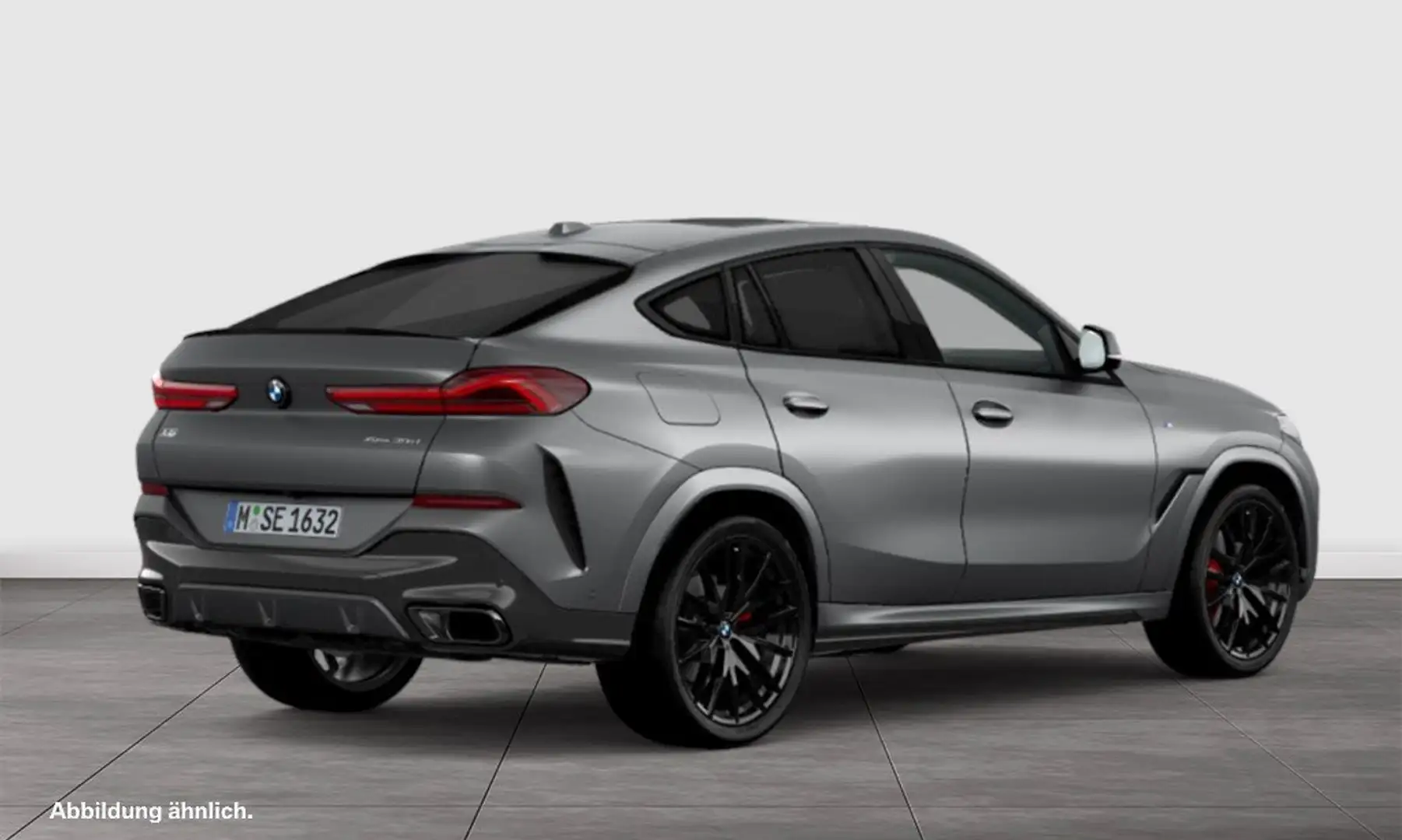 BMW X6 xDrive30d M Sport HUD PANO RFK NAVI LED PDC V+H Grau - 2