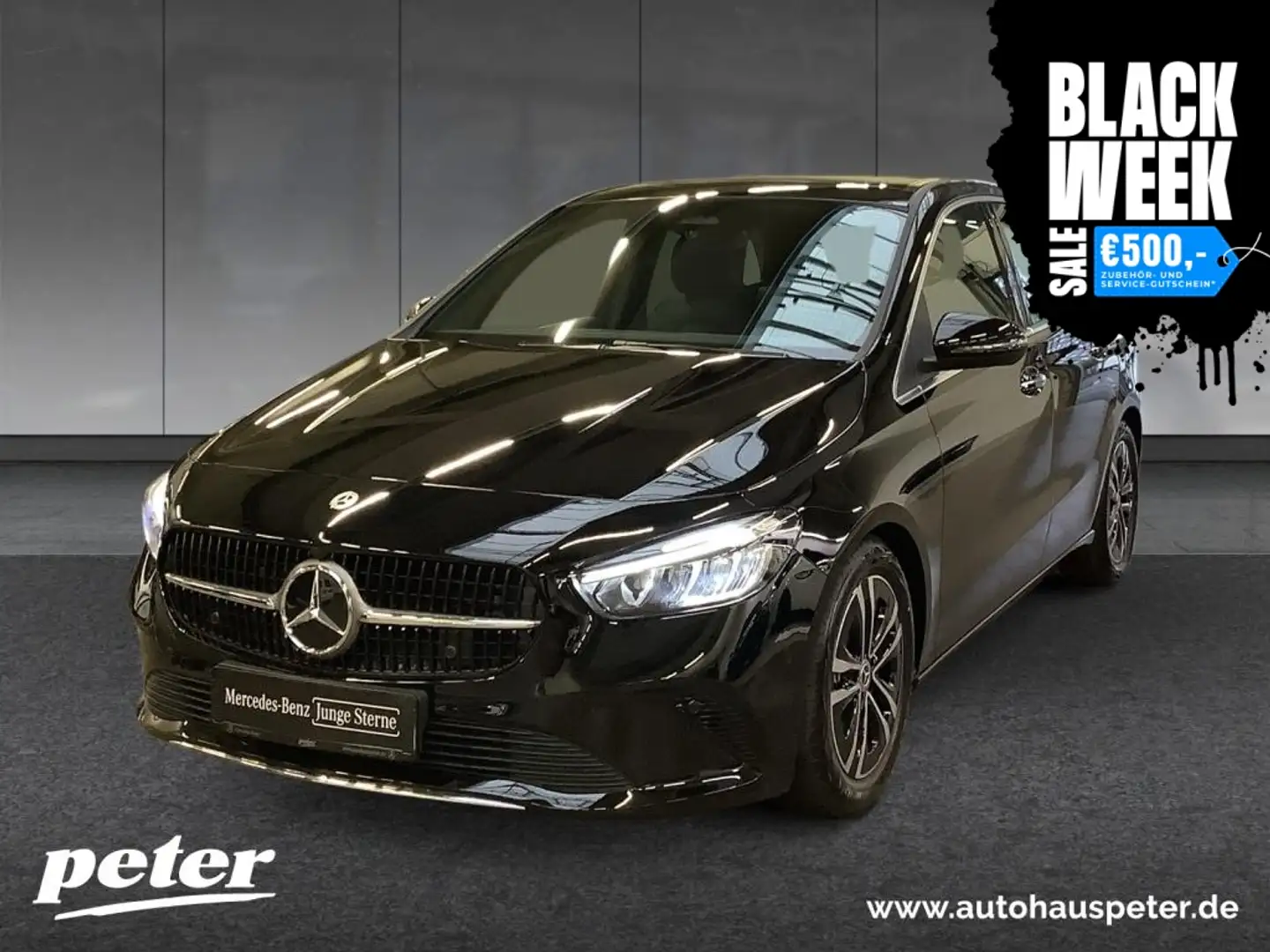 Mercedes-Benz B 220 4MATIC +PROGRESSIVE+AHK+PANO+MBUX+8G+17"+ Schwarz - 1