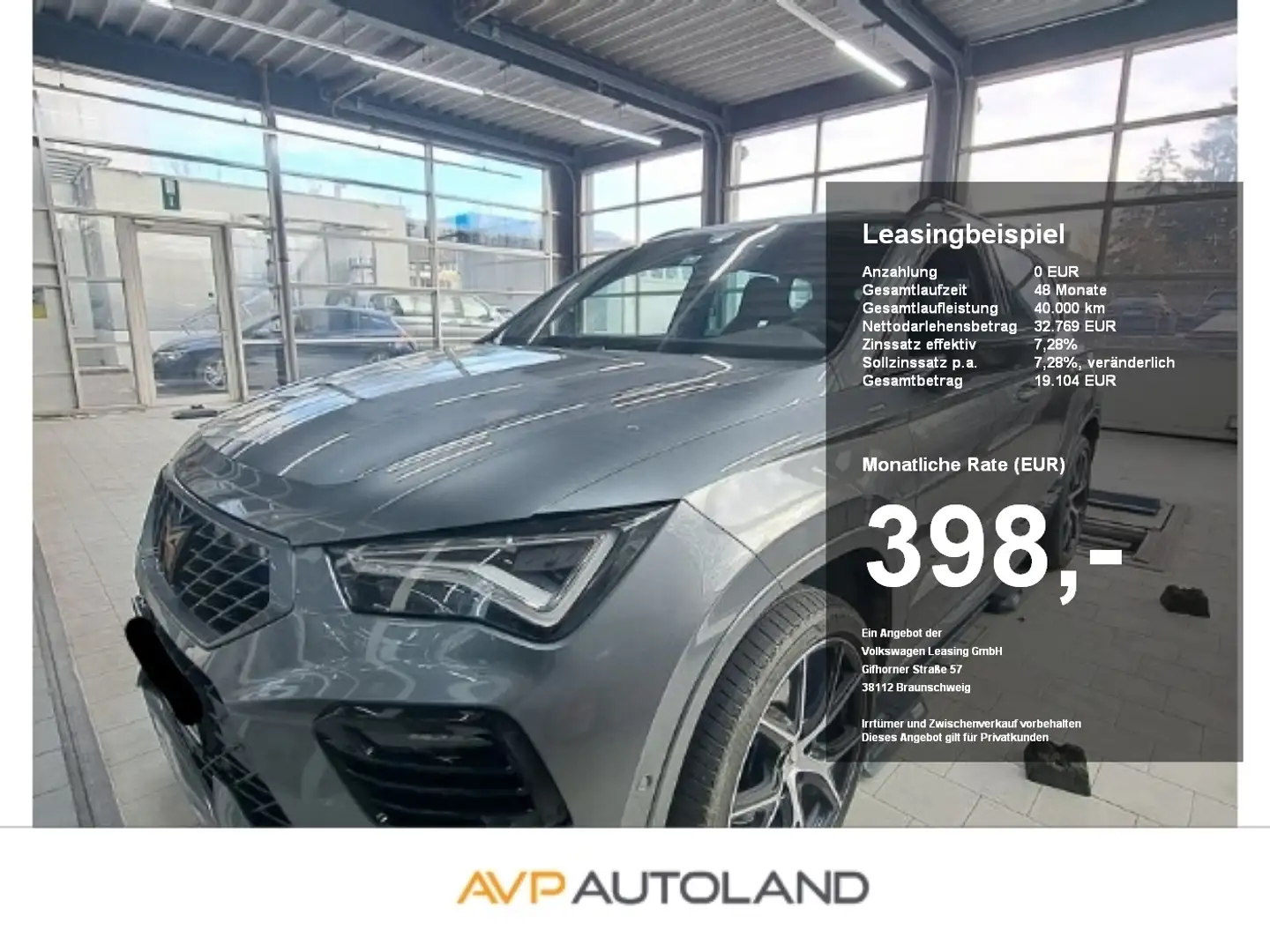 SEAT Ateca 2.0 TSI 4Drive DSG | NAVI | ACC | LED | Gris - 1
