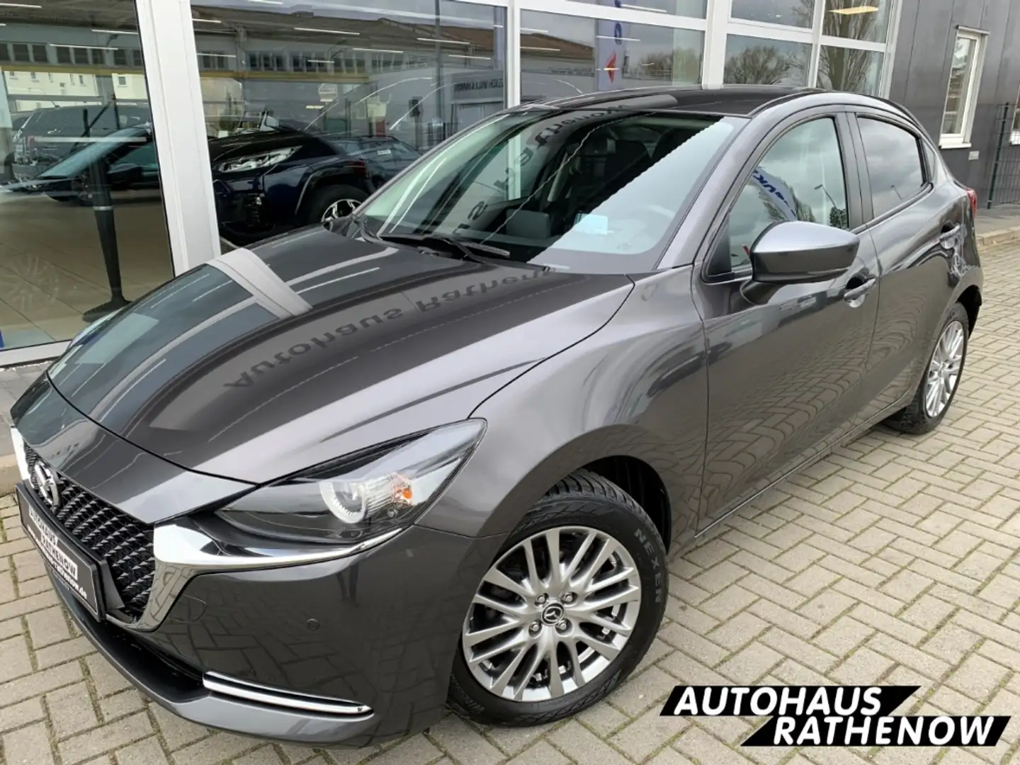 Mazda 2 Edition 100 1.5 SKYACTIV-G 90 M-Hybrid EU6d HUD LE Gris - 2