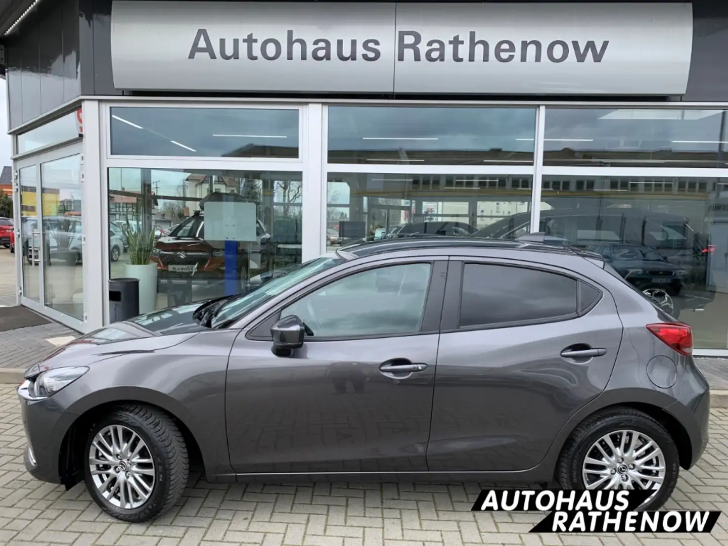 Mazda 2 Edition 100 1.5 SKYACTIV-G 90 M-Hybrid EU6d HUD LE Gris - 1